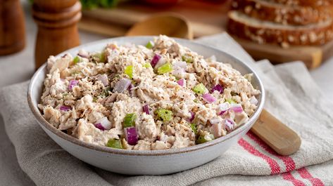 Mayo Alternative, Salad With Hummus, Best Tuna Salad, Tuna Salad Sandwich, Mediterranean Cuisine, Tasting Table, Tuna Salad, Fresh Garlic, Daily Meals