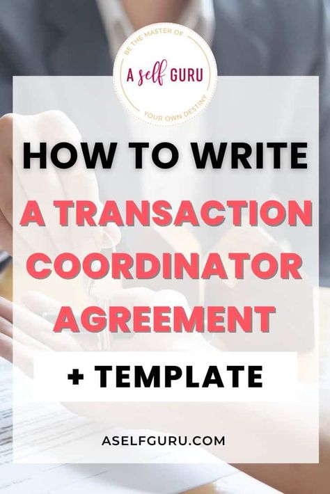 Do you need a real estate transaction coordinator contract to work with clients? Or do you want to know how to create a transaction coordinator agreement that doesn’t require hiring an expensive lawyer? Click here to read this article on everything you need to know about these legal contracts and how to create your own with an affordable template you can use over and over again. transaction coordinator checklist | real estate transaction coordinator tips Real Estate Transaction Checklist, Transaction Coordinator Checklist, Real Estate Transaction Coordinator, Self Employed Jobs, Transaction Coordinator, Business Lawyer, Making Extra Money, Legal Forms, Entrepreneur Life