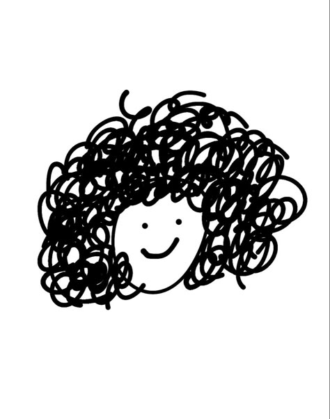 Anime Curly Hair, Curly Hairstyles Short, Curly Hair Cartoon, Doodle Girl, Curly Hair Drawing, Girl Cartoon Characters, Cute Curly Hairstyles, Curly Girl Hairstyles, Cartoon Profile Pics