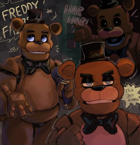 Freddy Fazbear, Bears, On Twitter, Twitter, On Instagram, Instagram, Art