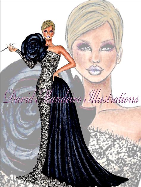 By David Mandeiro Emphasis Fashion Illustration, Emphasis Art Drawing Dress, Emphasis Dress Design Drawing, Emphasis Dress Design, Emphasis Dress, Emphasis Design, Female Croqui, Textile Sketchbook, Photography Sketchbook