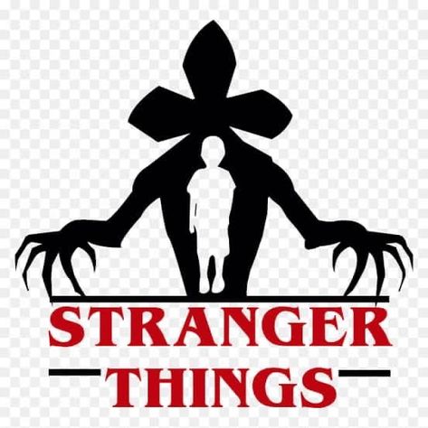 Stranger Things Vector Art, Free Stranger Things Svg, Stranger Things Pumpkin Carving Ideas Templates, Stranger Things Shirt Ideas, Stranger Things Pumpkin Stencil, Stranger Things Svg Free, Stranger Things Stencil, Stranger Things Vector, Stranger Things Cricut