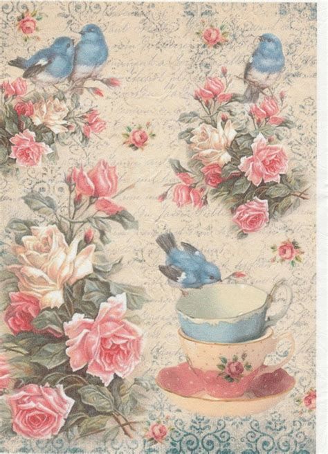 Decoupage Paper Free, Decoupage Paper Printable, Vintage Paper Printable, Rice Paper For Decoupage, Decoupage Printables, Decoupage Tissue Paper, Rice Paper Decoupage, Pretty Printables, Free Vintage Printables