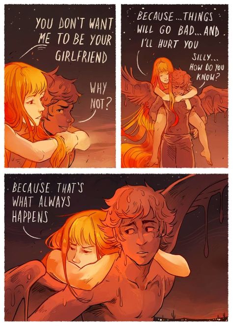 The Forbidden Love Story By Gabriel Picolo | Bored Panda Gabriel Picolo, Bd Art, Bd Comics, Short Comics, Arte Fantasy, Cute Comics, Dragon Age, Comic Artist, Greek Mythology