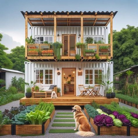 Tiny Farmhouse Interior, Sustainable Container Home, Budget Container Home, Aesthetic Container House, Container Home Compound, 40’ Container Home, Antipolo, Tiny Farmhouse, Storage Container Homes