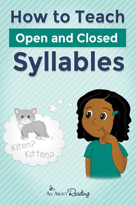 How To Teach Open And Closed Syllables, Closed Syllable Activities Free, Open Syllable Activities Free, Open And Closed Syllables Activities, Phonic Rules, Syllables Worksheet, Open And Closed Syllables, Syllable Rules, Syllable Games