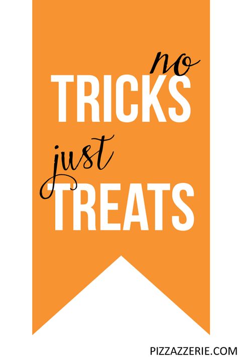 "No Tricks Just Treats" Free Printable Halloween Gift Tag Halloween Treat Tags Free Printable, Fall Favors, Halloween Treat Gifts, Halloween Crayons, Printable Halloween Decorations, Halloween Treat Tags, Cute Halloween Treats, Chili Cookoff, Imprimibles Halloween