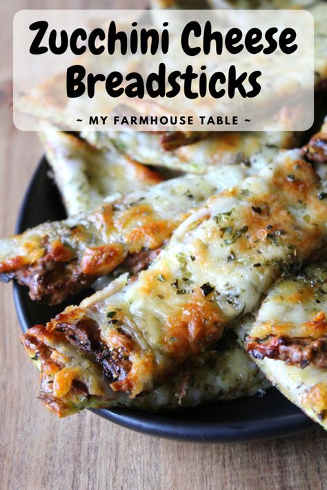 Zucchini Chaffle Recipe, Zucchini Dinners, Zucchini Cheese Bread, Zucchini Breadsticks, Cheese Breadsticks, Cheese Bread Sticks, Breadsticks Recipe, Zucchini Cheese, Easy Zucchini Recipes