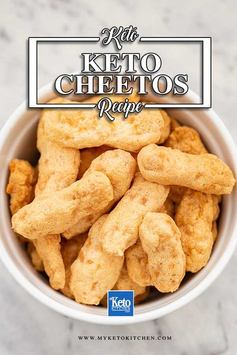 Keto Cheetos, Cheesy Puffs, Cheetos Recipe, Puff Snacks, White Recipes, Cheesy Snack, Recipe Low Carb, Keto Baking, Keto Diet Snacks