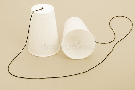 Cup Telephone, Photo String, Cup Phones, Graphic Design Tutorials, Paper Cup, Cheat Sheets, Design Tutorials, Stock Images, Stock Photos