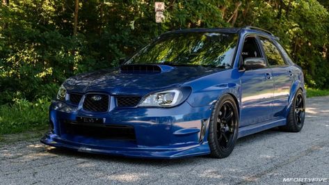 A Car Meant to be Driven: Mike Myers' 2006 Subaru Impreza WRX Wagon - MFortyFive Subaru Impreza Hatch, Car Thoughts, 2006 Subaru Impreza, Subaru Sport, Subaru Wrx Wagon, Impreza Wagon, Subaru Wagon, Wagon Ideas, Wrx Wagon