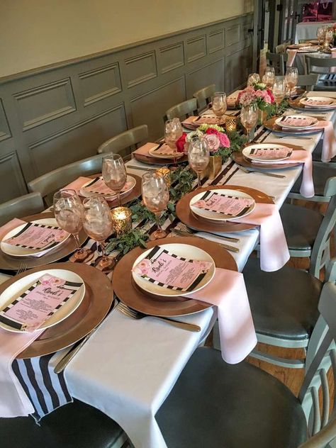 Bridal Shower Decorations Pink, Brunch Bar, Ladies Brunch, Wedding Shower Party, Bridal Shower Inspo, Shower Party Ideas, Pink Bridal Shower, Old Fashioned Recipes, Kitchen Tea