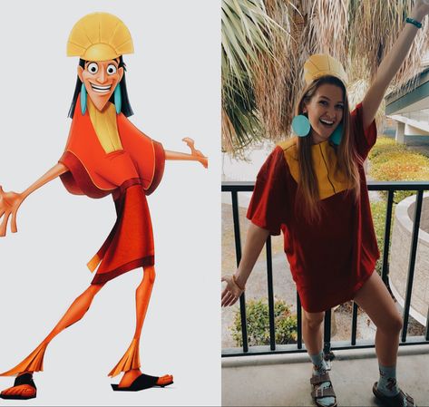 BOOM BABY! Easy & comfy costume idea! Emperor Kuzco from “Emperor’s New Groove” 

#halloween #costumeideas #halloweencostumeideas #halloween2024 #uniquecostume #goodcostume #costumediy #costumeinspiration #emperorsnewgroove #kuzco #disney #disneycostumes Kuzco Costume, Kuzco Disney, Emperor Kuzco, Emperors New Groove, Unique Costumes, New Groove, Disney Costumes, Diy Costumes, Cool Costumes