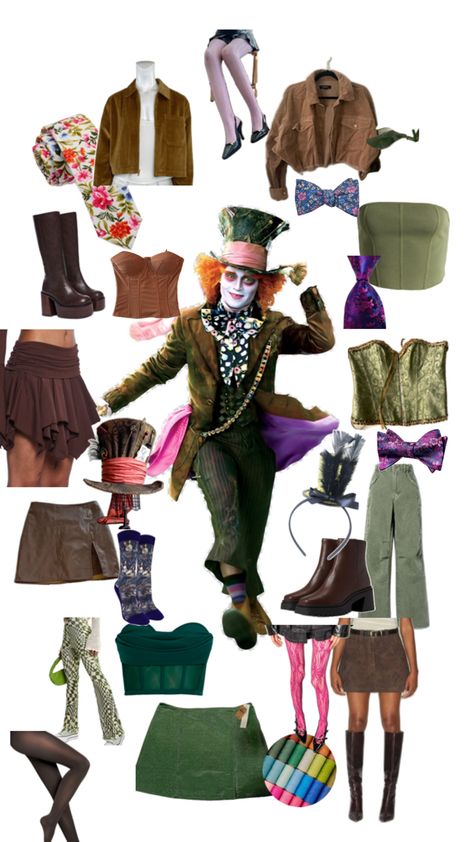 Halloween Mad Hatter, Mad Hatter Outfit, Mad Hatter Halloween Costume, Mad Hatter Cosplay, Hatter Costume, Mad Hatter Costume, Carnaval Costume, Alice In Wonderland Costume, Wonderland Costumes