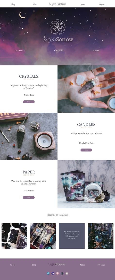 Metaphysical Website Design, Herbalist Website Design, Whimsical Website Design Inspiration, Psychic Website Design, Crystal Website Design, Mystic Website Design, Dark Mode Website Design, Reiki Website Design, Mystical Website Design