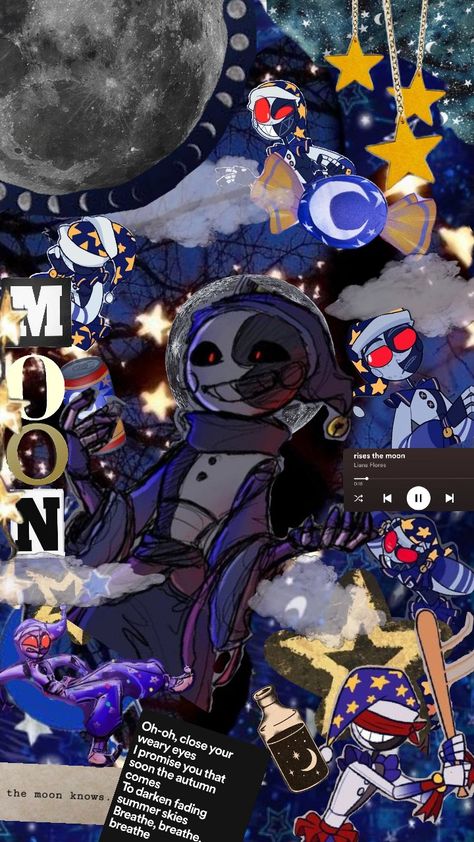 Moon fnaf sb #Moon #moondrop #fnafsb #fivenightsatfreddys #fnaf #moon #blue #darkblue Moondrop Fanart Wallpaper, Sun Drop And Moon Drop Wallpaper, Moon From Fnaf, Moondrop Wallpaper Aesthetic, Moondrop Background, Sun And Moon Show Wallpapers, Moondrop Aesthetic, Moon Fnaf Wallpaper, Sun And Moon Fnaf Wallpaper