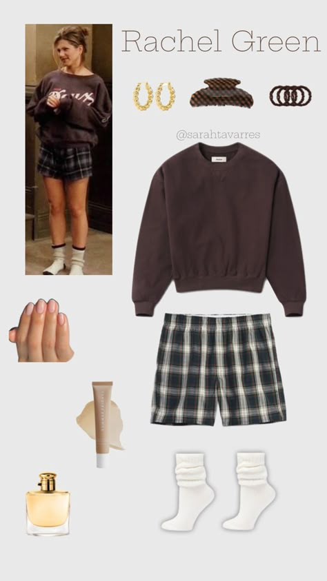 Rachel Green Outfit #rachelgreen #outfitinspo #friends #rachelgreenoutfit #outfit Old Money Fashion Aesthetic, Friends Rachel Outfits, Rachel Outfits, Old Money Outfit Ideas, Recreating Outfits, Green Inspo, Rachel Green Outfits, Rachel Friends, Green Core