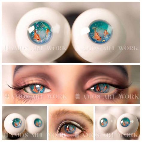 Diy Doll Eyes Polymer Clay, Diy Resin Eyes, Purple Contacts, Bjd Eyes, Resin Eyes, Pokemon Bead, Eye Contact Lenses, Galaxy Hair, Korean Products