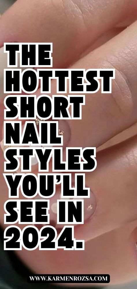 The hottest short nail styles you'll see in 2024 are all about chic simplicity and bold expressions. From minimalist designs to vibrant colors, discover the trendy nails that will make your winter nails pop, perfect for every occasion and season. Nail Designs Older Women, Square Nail Tip Designs, Short Sparkly French Nails, 2024 Short Nails Ideas, Short Multi Colored Nails, Short Acrylic Nails Winter Designs, American Dip Nails, Shirt Round Acrylic Nails, Short Acrylic Nails Square New Years