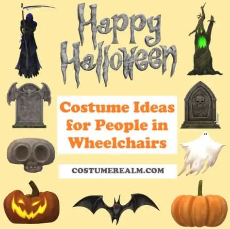 Diy Halloween Costume ideas for people in wheelchairs Wheelchair Halloween Costumes Adult, Wheelchair Costumes For Adults, Wheelchair Halloween Costumes, People In Wheelchairs, Wheelchair Costumes, Headless Man, Diy Halloween Costume Ideas, Holloween Costume, Diy Halloween Costume