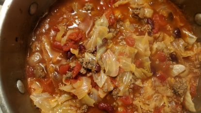 Shoney's Cabbage beef soup Recipe - Food.com Cabbage Hamburger Soup Recipe, Cabbage Beef Soup Recipe, Cabbage Hamburger, Cabbage Beef Soup, Cabbage Hamburger Soup, Spicy Chicken Soup Recipes, Cabbage Beef, Hamburger Soup Recipe, Beef Cabbage Soup