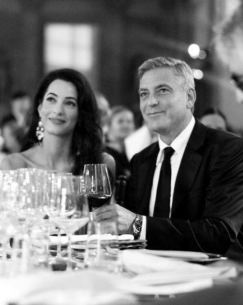 amal & george cloony George Clooney Twins, Clooney Twins, George Clooney And Amal, George And Amal, Third Wedding Anniversary, Happy 3rd Anniversary, Amal Alamuddin, Second Wedding Anniversary, Relationship Timeline