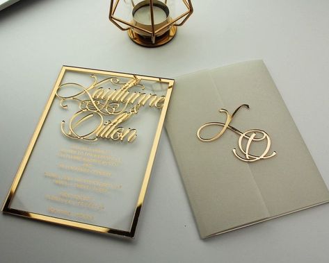 Luxurious Wedding Invitation Cards, Wedding Invitations Gold And White, Fancy Wedding Invitations Luxury, Wedding Invitations Unique Elegant, Fancy Wedding Ideas, Gold And White Wedding Invitations, White And Gold Invitations, Luxury Wedding Invitations Unique, Elegant Wedding Invitations Luxury