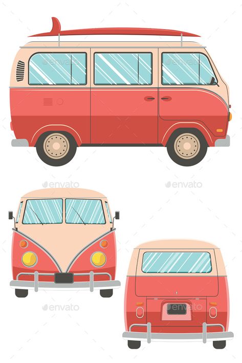 Maruti Van, Traveling Van, Van Illustration, Lost Film, Mini Bus, Travel Van, Van Design, Tickled Pink, Life Magazine