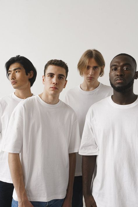 A Group of Men Wearing White Shirt · Free Stock Photo Group Photos Ideas, Friends Photoshoot Ideas, Men In White, Friends Photoshoot, Group Photography, Men Photoshoot, Men Photography, Group Photos, Photos Ideas