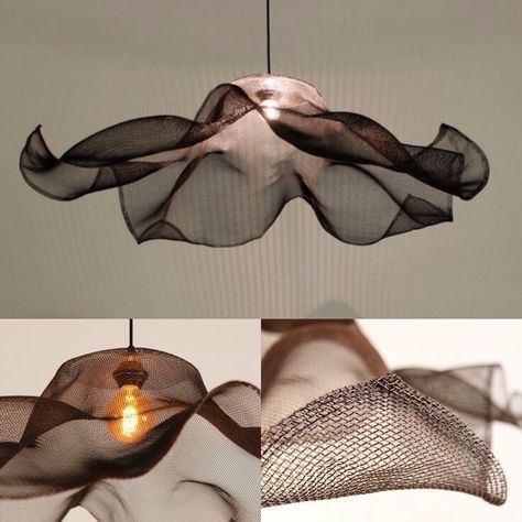 Unusual Lamps, Room Lamps, Diy Lampe, Deco Luminaire, Diy Chandelier, Diy Lamp Shade, Room Lamp, Creative Lighting, Diy Lamp