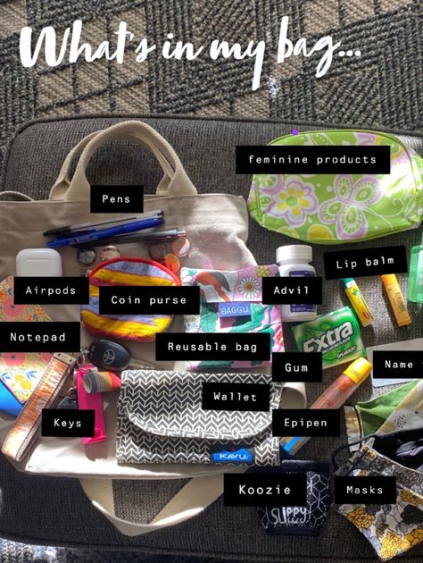 Whats In My Everyday Bag, What To Put In Travel Bag, What Should I Put In My Purse, What’s In My Bag Travel, College Tote Bag Essentials, What To Put In Your Work Bag, What To Put In Your Tote Bag, Work Tote Bag Essentials, What To Put In A Tote Bag