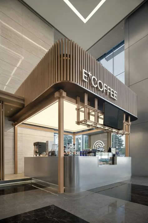 Coffee Booth, Cafe Concept, Coffee Shop Interior Design, Supermarket Design, Cafe Shop Design, Kiosk Design, Coffee Shops Interior, Counter Design, Modern Restaurant