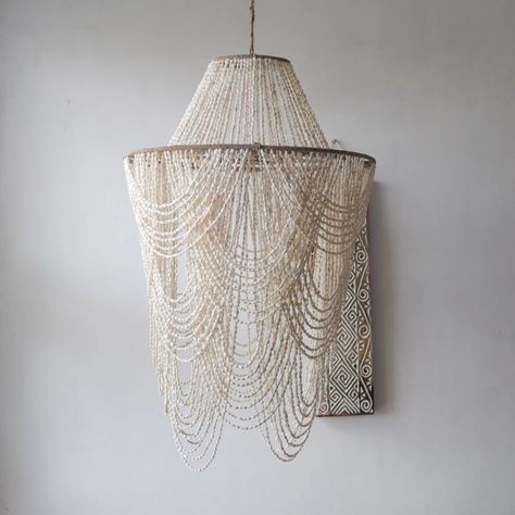 The new seashell chandelier design is our top-selling decoration #NewDesign #SeashellChandelier #BestSeller #Decorations Seashell Chandelier, Seashell Pendants, White Chandelier, Chandelier Design, Proud To Be, Live Light, Ceiling Light Fixtures, Dhl Express, Light Fixture