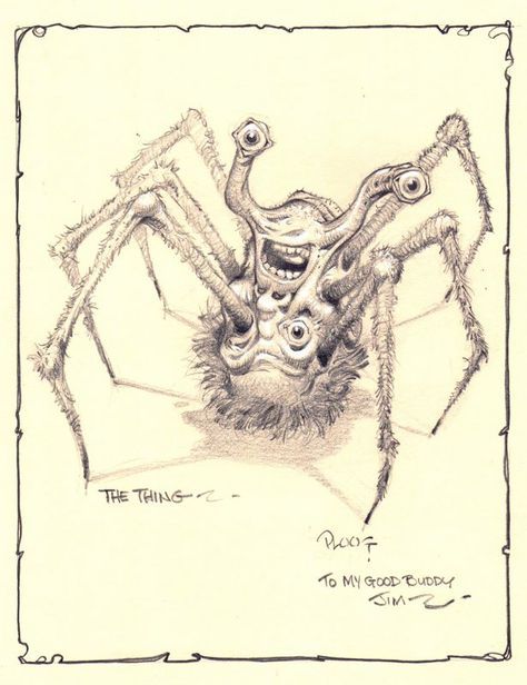 Mike Ploog, Art Sinistre, Art Bizarre, Creepy Drawings, Creepy Tattoos, Cosmic Horror, Monster Concept Art, Scary Art, Creepy Art