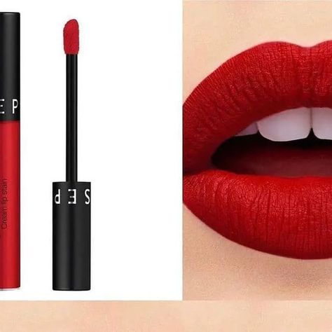 Sephora Always Red, Red Lip Stain, Red Lip, Lip Stain, Makeup Skincare, Red Lips, Trending Accessories, Sephora, Red Velvet