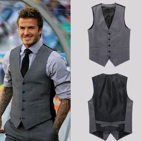 Waistcoat Fashion, Mens Vest Fashion, Groom Dress Men, Formal Men Outfit, Mens Fashion Blazer, Dress Suits For Men, Designer Suits For Men, Vest Designs, Fashion Suits For Men