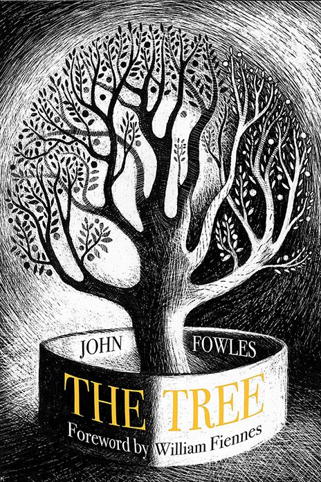 John Fowles, Tree Story, Tree Id, Literary Theory, Book Cover Artwork, Cover Illustration, Vintage Book Covers, Tree Illustration, One Tree