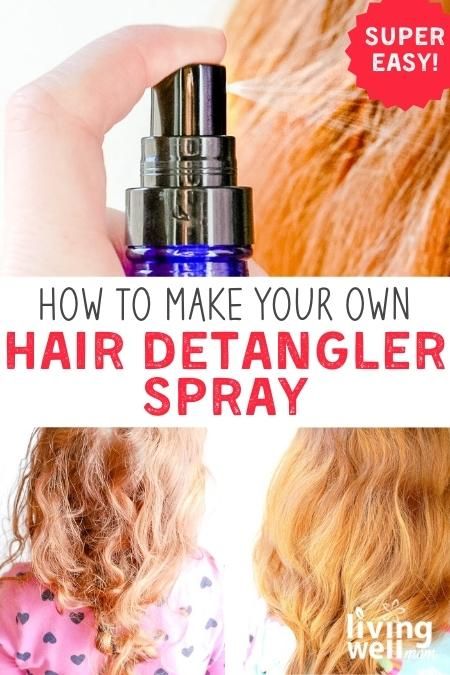 No more painful combing with this easy DIY detangler spray. Perfect for kids because it’s all-natural, smells great, and is super effective on mild to moderate tangles. Simply dampen your child’s hair and comb your way up until they’re knot-free! Detangler Spray Diy, Diy Detangler Spray, Diy Detangler, Diy Hair Detangler Spray, Diy Hair Detangler, Detangle Curly Hair, Morning Hair, Knot Out, Natural Hair Diy