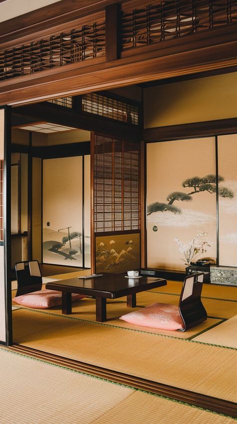 Aesthetic Ryokans in Japan: 5 Beautiful Traditional Inns Japanese Ryokan Interior, Uji Japan, Ryokan Japan, Japanese Ryokan, Japan On A Budget, Japan Cherry Blossom, Traditional Japanese Architecture, Outdoor Baths, Japanese Castle