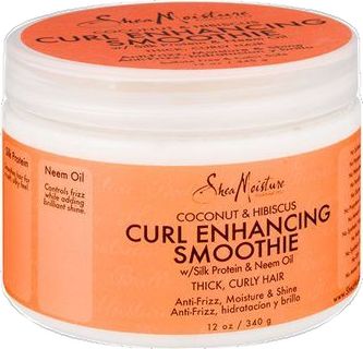 10 Curly Hair Products You Can Find at the Drugstore Shea Moisture Curl Enhancing Smoothie, Curly Hair Needs, Shea Moisture Coconut, Curl Enhancing Smoothie, Coconut Hibiscus, Curl Enhancer, Skirts For Girls, Shea Moisture, Sunflower Daisy