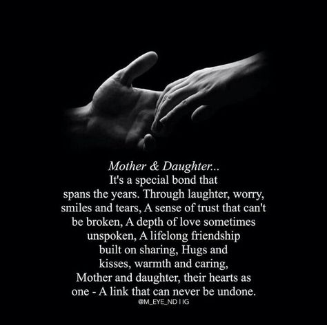 Mother daughter bond Mother Daughter Bond Quotes, Mother Daughter Bond, Bond Quotes, Mother Daughter Bonding, Vision Board Photos, Strong Women Quotes, Hugs And Kisses, Mother And Daughter, Life Stories