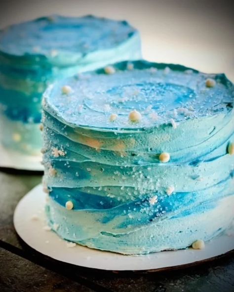 Wave Cake | Papa Ganache Vegan and Vegan Gluten-Free Bakery Piping Waves On Cake, Cake Ocean Theme, How To Make Waves On A Cake, Cake Waves Frosting, Wave Cake Tutorial How To Make, How To Make Buttercream Waves On A Cake, Buttercream Waves On Cake, Cake Ocean, Wave Cake