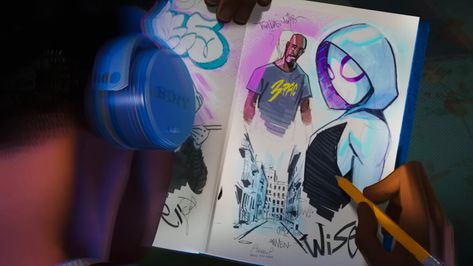 Spiderverse Soundtrack, A Boogie Wit Da Hoodie, Swae Lee, A Boogie, Spider Man Across The Spider Verse, Metro Boomin, Miles Morales Spiderman, Across The Spider Verse, Graffiti Designs