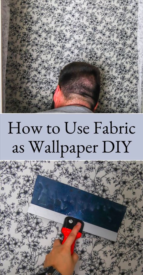 I just transformed my room with an easy faux wallpaper technique! Using fabric as wallpaper is a game-changer. I found a gorgeous fabric and applied it to my wall, making the space truly unique. If you're curious about DIY wallpaper with fabric, it's simpler than you think. I'll guide you through how to apply fabric to a wall, ensuring a stunning finish without the permanence of traditional wallpaper. Perfect for renters or anyone looking to add a personal touch to their home. Wallpaper With Fabric, Fabric As Wallpaper, Faux Wallpaper, Wallpaper Diy, As Wallpaper, Temporary Wallpaper, Big Bucks, Diy Wallpaper, My Room