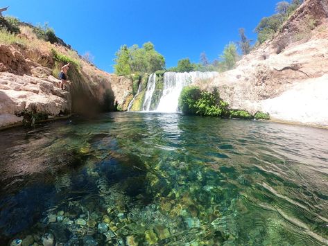 Strawberry Arizona, Fossil Creek, Havasupai Falls, Two Wild, Desert Environment, Creek Bed, Arizona Travel, Spring Trip, Forest Service