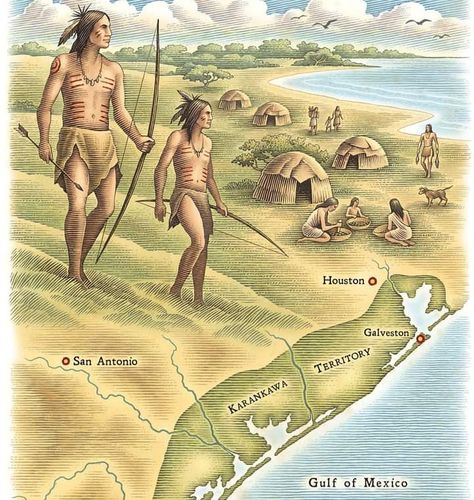 Did you know November is #NationalNativeAmericanHeritageMonth? It is a time to recognize the histories, invaluable contributions, and livelihoods of Native Americans in the United States. And Galveston Island is proud to be part of that history. Galveston's first inhabitants were the Karankawa people! Listen to this episode of Galveston Unscripted to learn more about the Karankawa at www.visitgalveston.com/blog/karankawa-homeland-podcast/ #LoveGalveston Galveston Island, Galveston Texas, Galveston Tx, Texas History, Visual Learners, Gulf Of Mexico, Galveston, Gulf Coast, Rio Grande