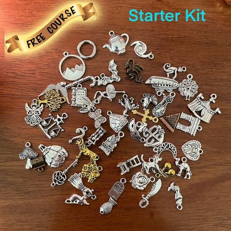 Charm Casting, Reading Practice, Instructions Booklet, Unique Holiday Gifts, Fortune Telling, Silver Work, Creative Words, Card Reading, Tea Leaves