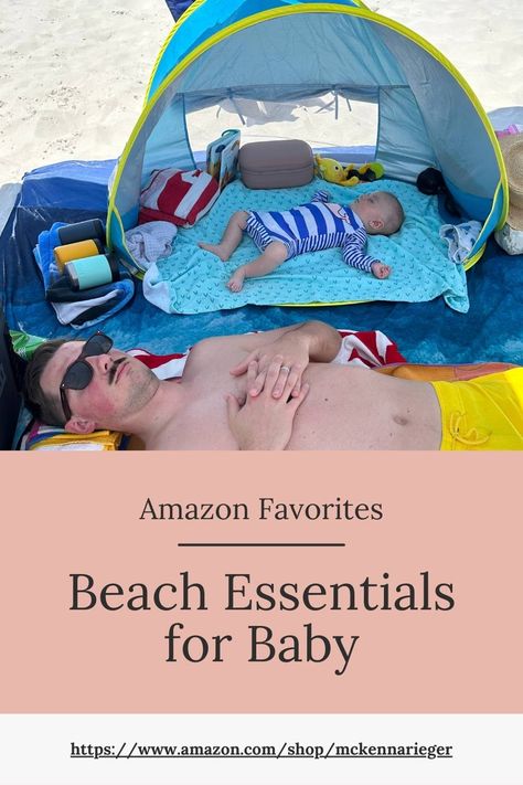 amazon beach baby pop up tent baby beach essential Infant Beach Essentials, Baby Beach Hacks, Baby Beach Essentials, Baby Beach Tent, Baby Tent, Pop Up Beach Tent, Portable Shade, Stroller Fan, Shade Tent