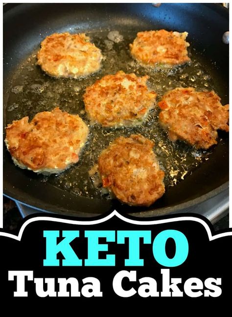 Tuna Egg Cheese Keto, Keto Tuna Patties Recipes, 3 Ingredient Tuna Patties, Keto Onion Patties, Fried Tuna Patties, Keto Tuna Cakes, Cajun Mayo, Dill Mayo, Fried Tuna