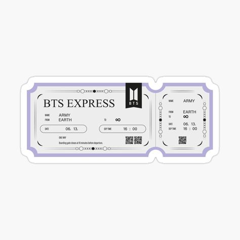 Get my art printed on awesome products. Support me at Redbubble #RBandME: https://www.redbubble.com/i/sticker/BTS-EXPRESS-2021-Muster-Sowoozoo-by-asupplstore/80417095.JCQM3?asc=u Moodboard Poster, Bts Stickers Printable, Suga Stickers Printable Aesthetic, Bt 21 Stickers Printable, Suga Stickers Printable, Bts Stickers Printable Aesthetic, Bts Journal Stickers Printable, Bts Concert Tickets, Bts Tickets